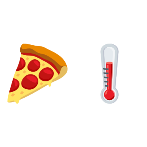 🍕🌡 Emoji Domain EmojiOne rendering